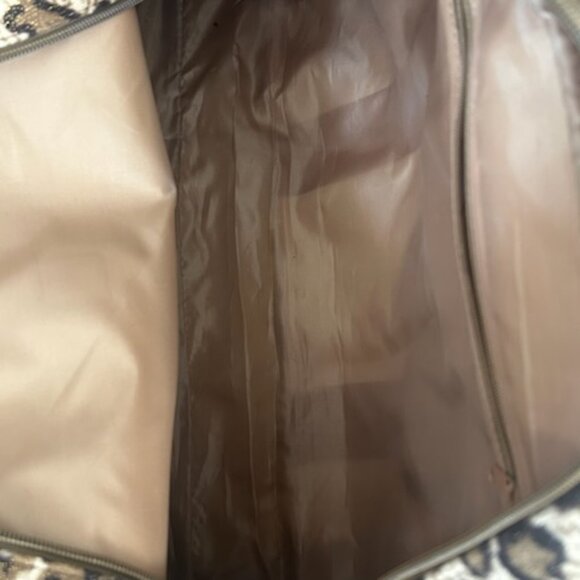 NWOT Large Vintage Y2K Animal Print Satchel Dome Handbag Tote - Picture 12 of 16